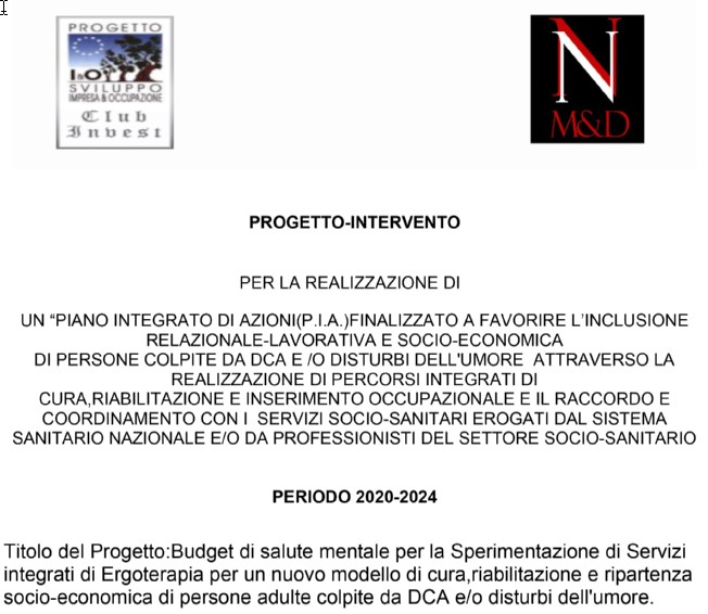 evoluzione del progetto